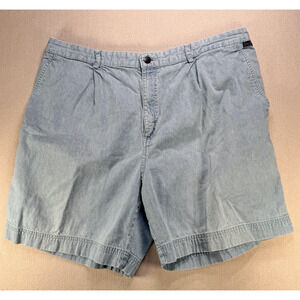 Kahala Fiji Shorts Men's 2XL Size 40" Light-wash Blue Chambray Denim 9" Inseam